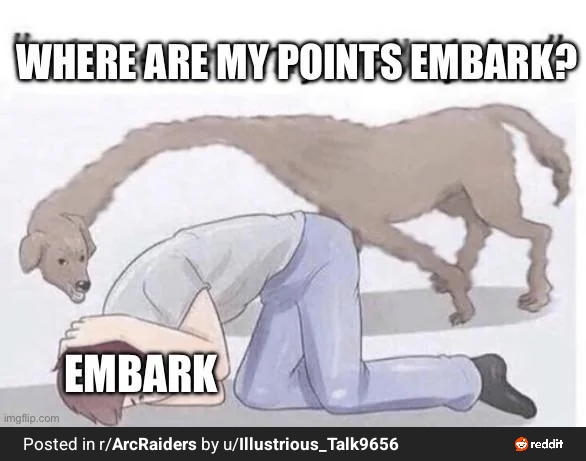 Missing expedition points